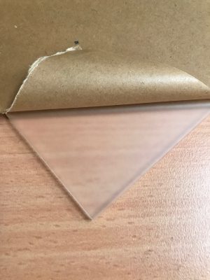 Acrylic Sheet 3mm Frosted Clear