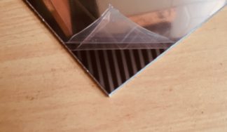 Acrylic Sheet 3mm Rose Gold Mirror