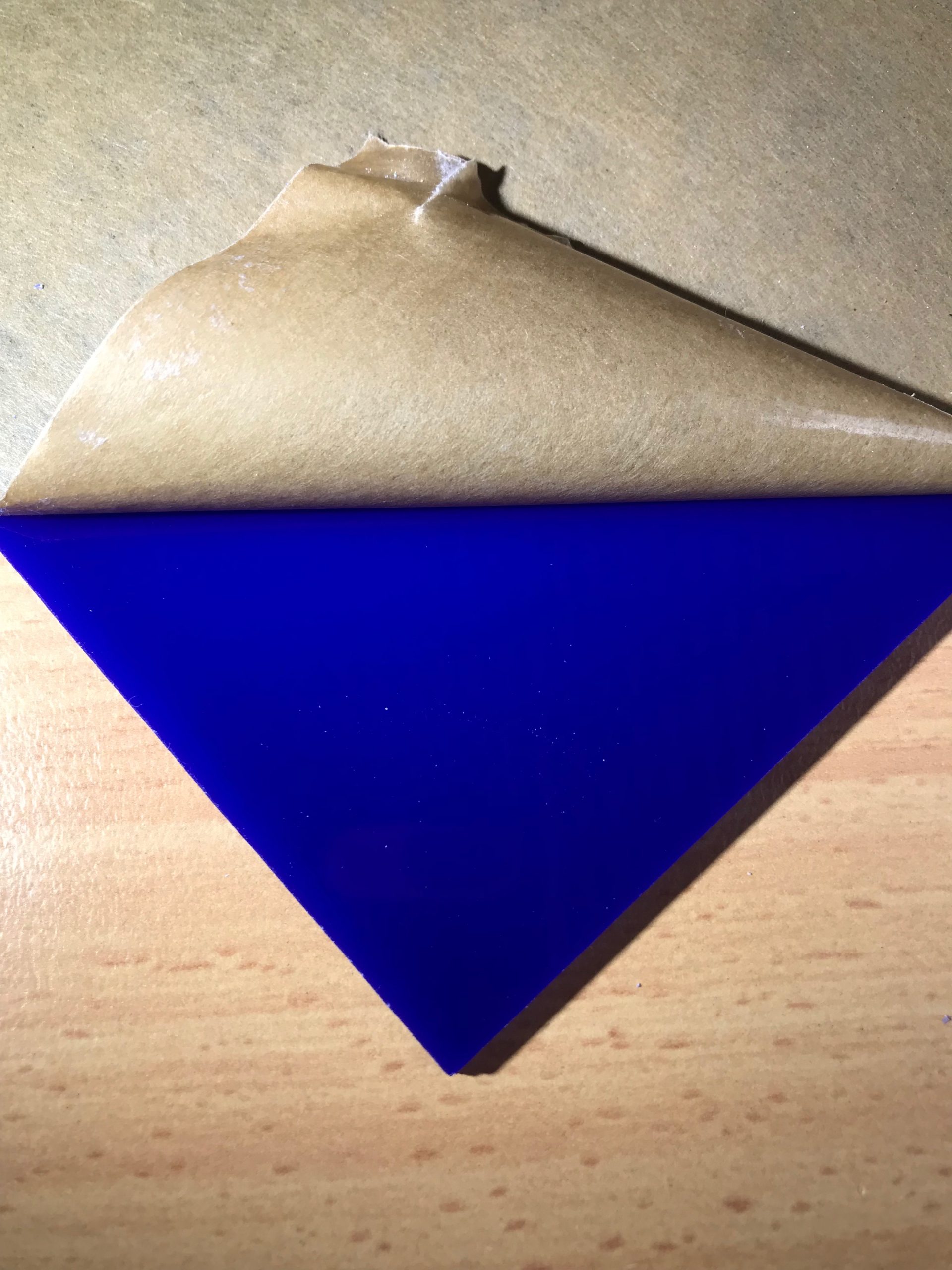 Acrylic Sheet 3mm Dark Blue