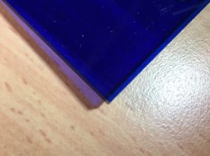Acrylic Sheet 3mm Blue Tint