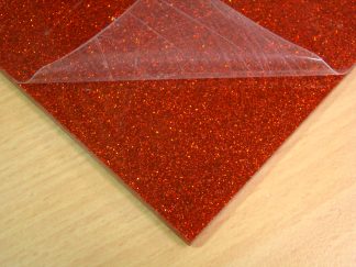 Acrylic Sheet 3mm Glitter Red